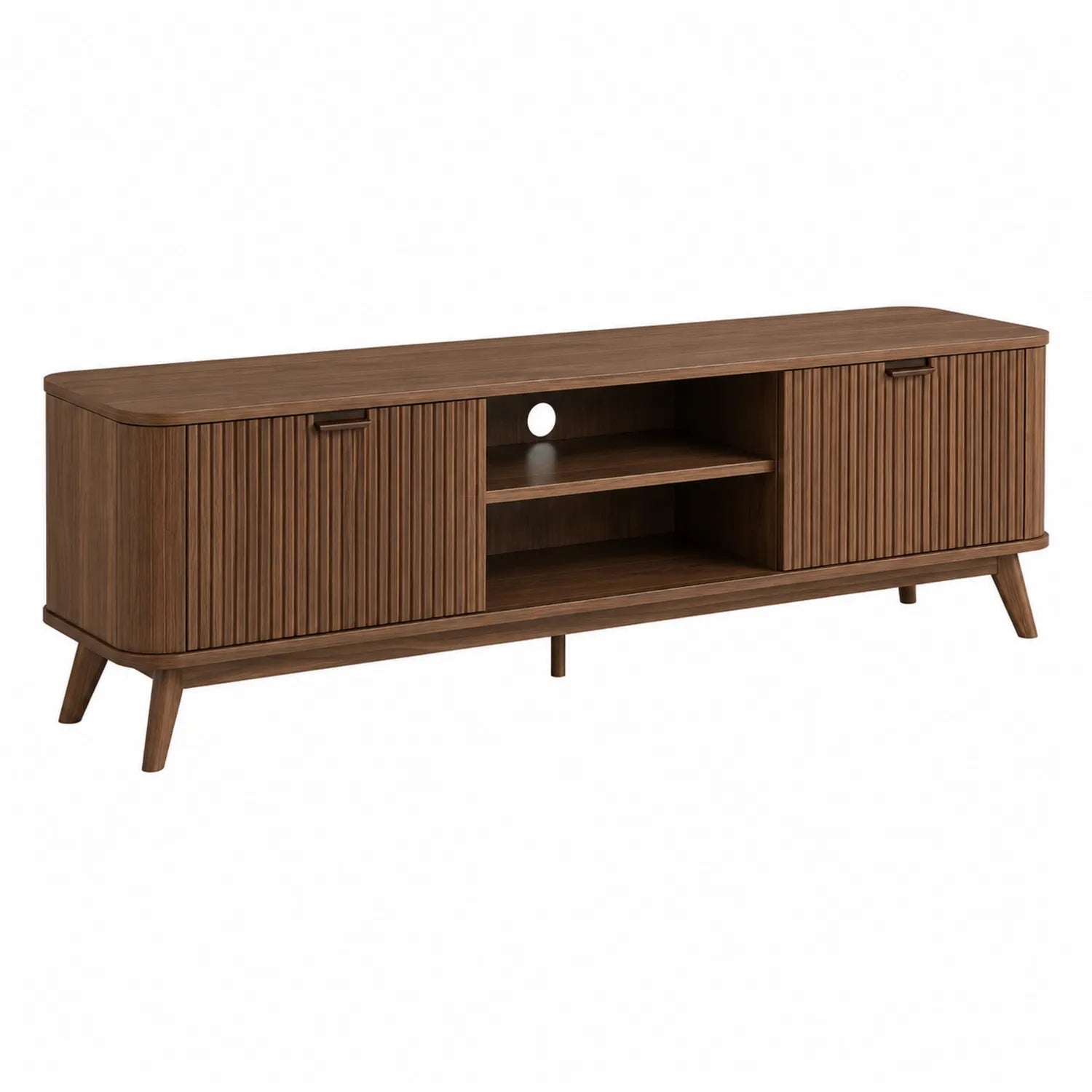 TV-Schrank Holz Braun 160x40x50cm