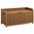 Holzbank mit Stauraum 120x45x60 cm