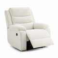 Verstellbarer Sessel aus Polyestergewebe Beige